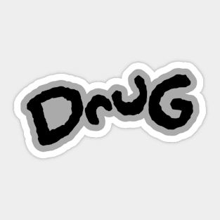 DRUG FUNNIE Sticker